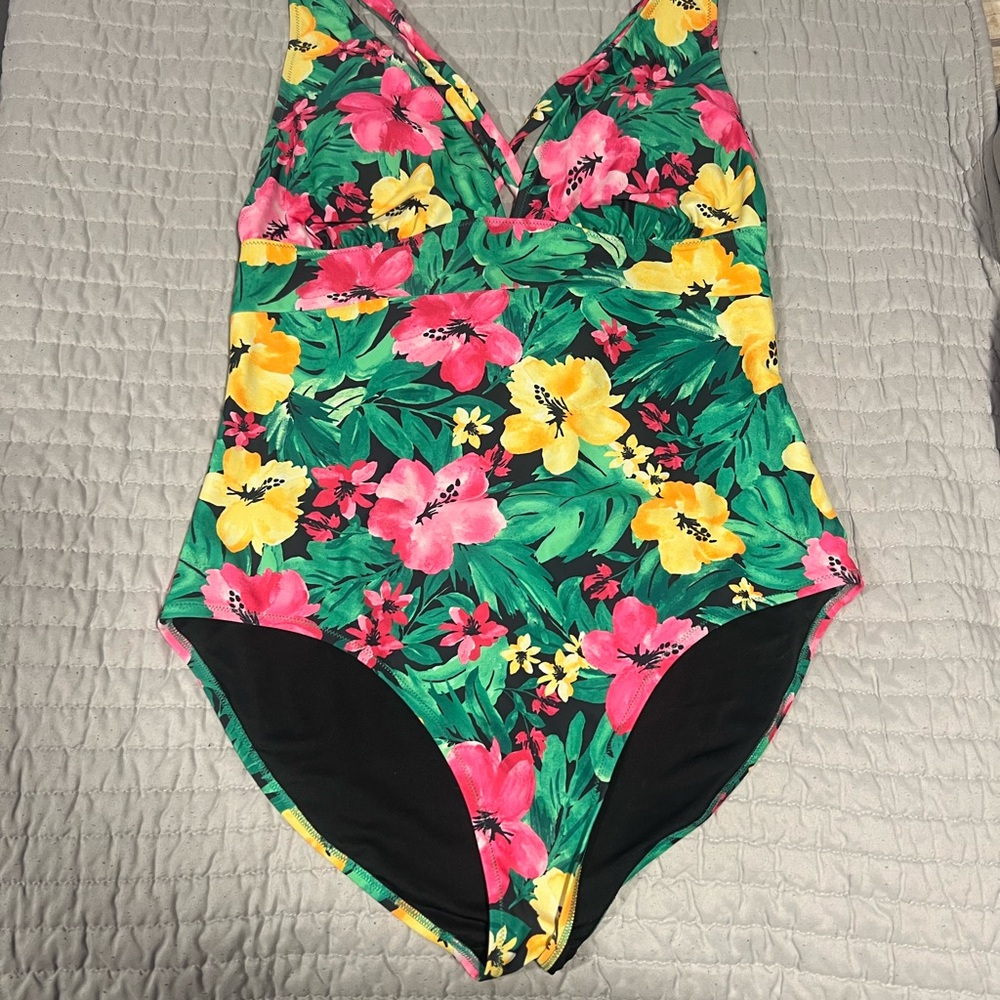 Women’s Floral One Piece Swimsuit